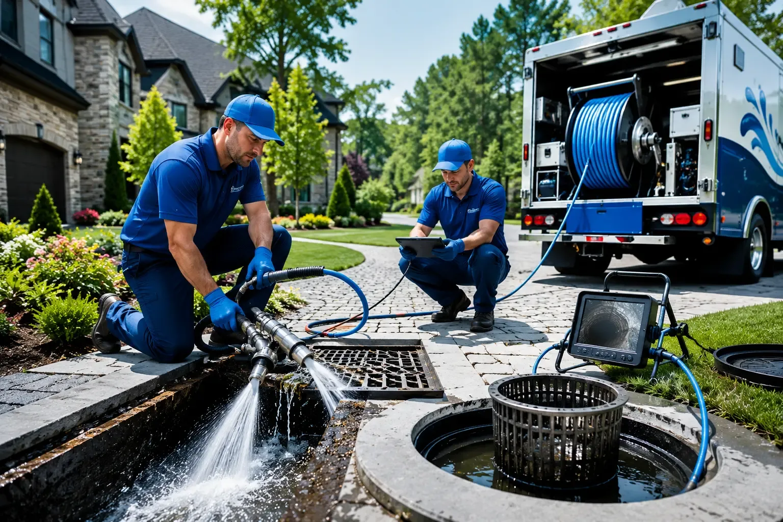 Local outdoor drain cleaning professionals in Harrisville, RI